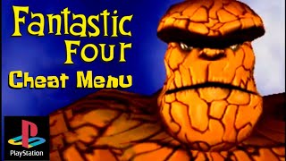 Fantastic Four PS1 Cheat Menu [upl. by Alta]