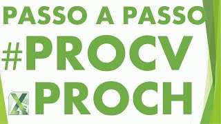 PROCV e PROCH Passo à Passo Sem complicação [upl. by Chlori]