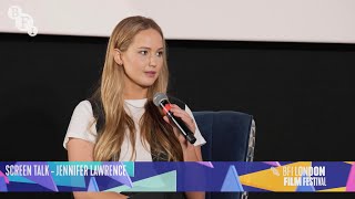 Jennifer Lawrence on her new film  Causeway  The Hunger Games and XMen  BFI LFF 2022 Screen Talk [upl. by Bever823]