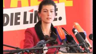 Politischer Aschermittwoch 2010 Sahra Wagenknecht neue Version [upl. by Zaid150]