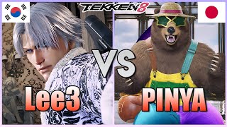 Tekken 8 ▰ Lee3 Lee Vs Pinya Kuma ▰ Ranked Matches [upl. by Camala]