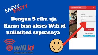 Cara Beli Voucher WiFi id lewat aplikasi WiFi id Go indihome [upl. by Adolpho]