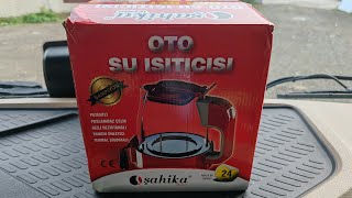 ŞAHİKA OTO SU ISITICI 24 VOLT [upl. by Anilegnave368]