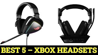 Top 5 Best Xbox Headsets in 2024 [upl. by Bivins]