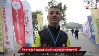 Fethiyede Babadağ Ultra Maratonu Gerçekleştirildi [upl. by Ebbie]