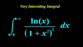 Integral lnx1x22 from 0 to infinity [upl. by Ardme]