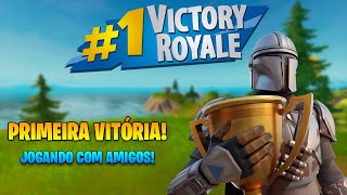 Ganhamos a PRIMEIRA VITÓRIA em FORTNITE [upl. by Millford]