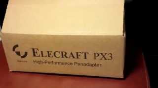 Elecraft PX3 panadapter for the KX3  unboxing part 1 of 3 [upl. by Odinevneib998]