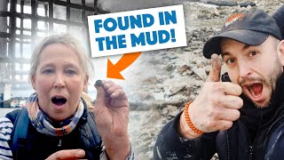 SHOCKED Mudlarker finds PRISON treasure on the Thames with nicolawhitemudlark [upl. by Norha]