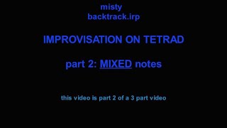 misty 4B tetradimpro part2mixednotes jean jean chords [upl. by Aerdno]