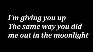 Giving You Up  Kameron Marlowe Acoustic Lyric Video [upl. by Brittani443]