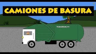 Vids4Ninos  Aprende a contar los camiones de basura [upl. by Aicena]