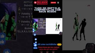 Reptile  Todos fatality Friendship Brutality Babality Pit Ultimate Mortal Kombat 3 mk3 snes [upl. by Ranger]