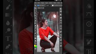 How to Photopea editing  photopea photo editing mobile shorts [upl. by Haywood]