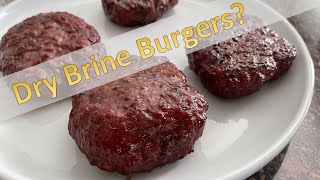 Dry Brine Burger [upl. by Plank]