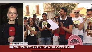 16102024 DIRECTO ESTHER LÓPEZ La jueza imputa a Óscar Carla Infiesta Noticias Cuatro [upl. by Waynant391]