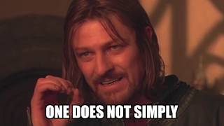 One Does Not Simply A Meme Mashup from Firework 15 sec [upl. by Durston]