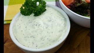 HOW TO MAKE RANCH DRESSING [upl. by Seraphine]