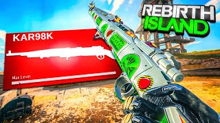 the NEW META IRONSIGHT KAR98 CLASS SETUP on REBIRTH ISLAND WARZONE [upl. by Aseela]