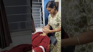 Facial massage time salon facialtreatment facialcare skincare shorts ytshorts vairalvideo [upl. by Ecirrehs]