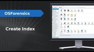 Creating an Index with OSForensics [upl. by Neal]