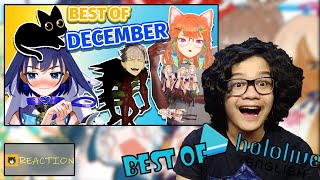 Best of Holo EN December 2023  REACTION Jello Clips [upl. by Sarilda]