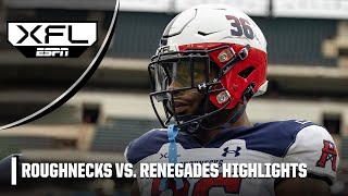 Houston Roughnecks vs Arlington Renegades  XFL on ESPN  Full Game Highlights [upl. by Eelam534]