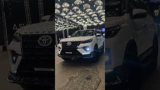 Fortuner legender 4x4 lighting lookToyota hybrid New model carking of legender short viral [upl. by Mirilla]