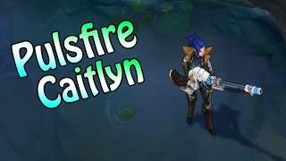 NEW SKIN  PULSFIRE CAITLYN  Skin Spotlight [upl. by Cam671]