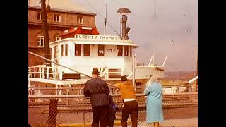 Movie0017 reel 11 spring 1966 soo locks michigan Paul Bunyan Detroit [upl. by Moule961]