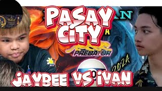 Pasay city🎱 JAYBEE SUCAL VS IVAN MANILA 09102024 [upl. by Armitage]