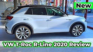 VW TRoc RLine 2020 Review Interior Exterior [upl. by Jeb]