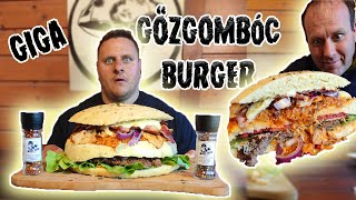 Giga gőzgombóc burger 😨🍔 5kg [upl. by Sokcin]