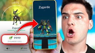 FASTEST WAY to get Zygarde Cells in Pokémon GO [upl. by Ahk]