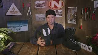 2022 Nitro Vagabond TLS Snowboard Boot Preview [upl. by Eserahc]