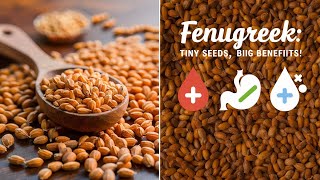 Fenugreek The Superfood Seed You Need in Your Diet Blood Sugar Digestion amp More [upl. by Adihsaar140]