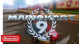 MARIO KART 9 DELUXE TRAILER GAMEPLAY FOR NINTENDO SWITCH CONCEPT MARIO KART TOUR [upl. by Virendra]