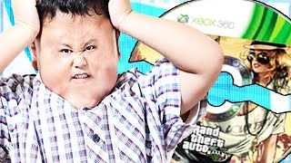 ANGRY LITTLE KID BREAKS GAME OVER GTA 5 GTA 5 TROLLING [upl. by Nicoline]