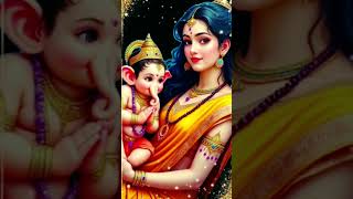 Bappa morya 🙏📿youtubeshorts youtubefeed ganesh ganpati [upl. by Yc]