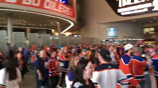 Edmonton Oilers vs Dallas Stars  Game 6  Fans Exit Arena After Win [upl. by Corly167]