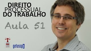 Aula 51  Direito Processual do Trabalho  Ação Rescisória  Competência [upl. by Gersham]