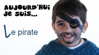 Maquillage Pirate  Tutoriel maquillage enfant facile [upl. by Bendicty]