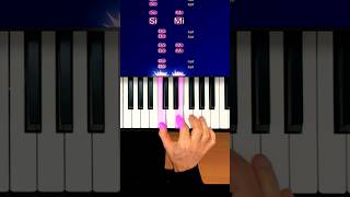 Jouer Facilement La foule de Edith Piaf piano shorts edithpiaf pianomusic pianotutorial [upl. by Zenobia]