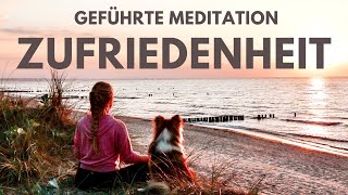 Geführte Meditation zum Glücklich sein  Dankbar und Zufrieden  Wohlfühlen und Entspannen 🧘🏼‍♀️✨ [upl. by Muller]