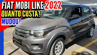 FIAT MOBI LIKE 2022 ATUALIZADO PREÇO E EQUIPAMENTOS [upl. by Aenahs]