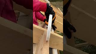 mansard roof diy roof woodworking [upl. by Nnairam]