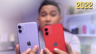 iPhone 11 vs iPhone 12 2022 [upl. by Nolyar]