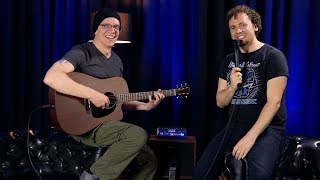 Devin Townsend Project visits Hughes amp Kettner 2017  Interview 45 Acoustic fun with Devin [upl. by Klein]