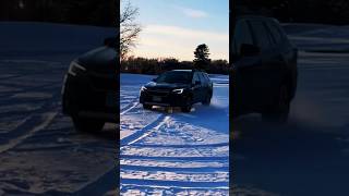 Unstoppable Winter Beast Subaru Outback  Michelin XIce Snow Performance Driving 👀❄️🥶 [upl. by Mckenzie810]