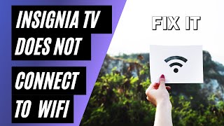 How To Connect Insignia TV to WiFi [upl. by Eisnil585]